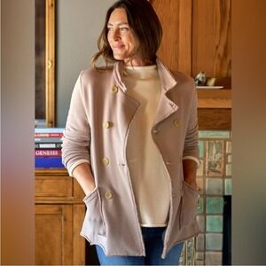 Frank & Eileen BELFAST Biscotti Triple Fleece‎ Jacket XL NEW